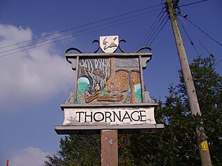 Thornage Human settlement in England