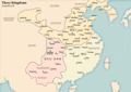 The Three Kingdoms in 262 AD