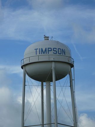 <span class="mw-page-title-main">Timpson, Texas</span> City in Texas, United States