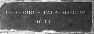 <span class="mw-page-title-main">Theodore Paleologus (Junior)</span> 17th-century English nobleman and soldier