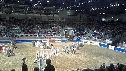 The Royal Horse Show during the Royal Agricultural Winter Fair, an event hosted by the Coliseum.