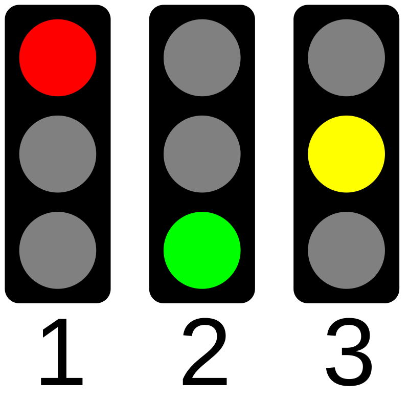 Kridt bøf Bebrejde Traffic light - Simple English Wikipedia, the free encyclopedia