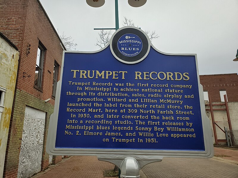 File:Trumpet Records Blues Trail Marker.jpg