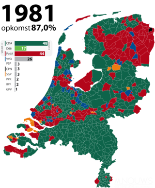 <span class="mw-page-title-main">1981 Dutch general election</span>