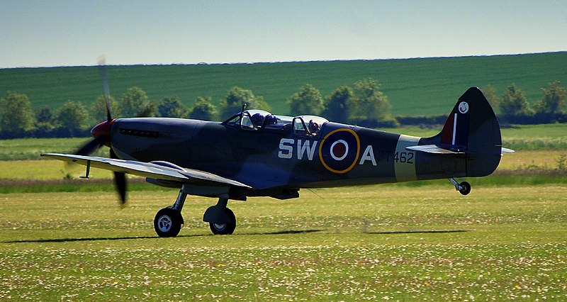 File:Two seater Spitfire, Imperial War Museum, Duxford, May 19th 2018. (27407473207).jpg