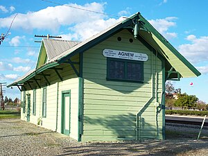 Agnew station