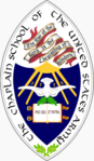 Current US Army Chaplain Center and School device (although device still reads "The Chaplain School of the United States Army"), with no specific religious symbols, February 11, 1993