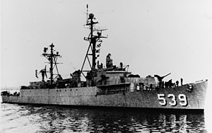 USS Wagner (DER-539), בסביבות 1958 (NH 79811) .jpg