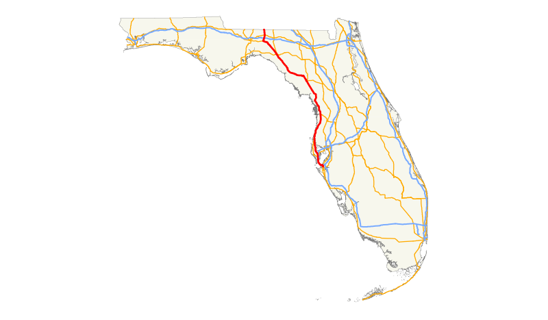 File:US 19 (FL) map.svg