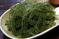 Uvas do mar (Caulerpa lentillifera) são cultivados em lagoas nas Filipinas[5]