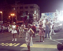 Unidos do Cabral - comissão de frente - Carnaval 2009.JPG