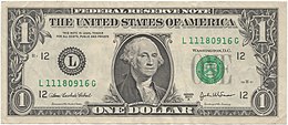 Amerikaanse Dollar: Landen waar de dollar wettig betaalmiddel is, Munten, Bankbiljetten