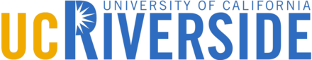 The older logo for the University of California, Riverside used until 2020; still seen on some signs, packaging, and marketing.