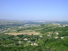 La Val di Sangro, nel punto di unione dei fiumi Sangro e Aventino