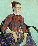 La Mousmé, Vincent van Gogh 1888. Eid av Stang 1917–1928[9]