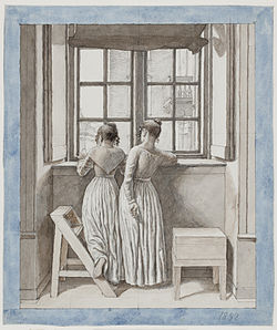 Ved et vindue i kunstnerens atelier.jpg