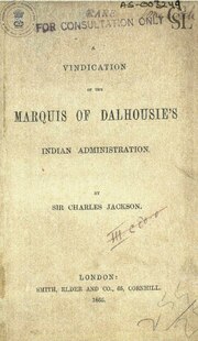 Thumbnail for File:Vindication of the marquis of dolhousies Indian administration (IA dli.csl.8352).pdf