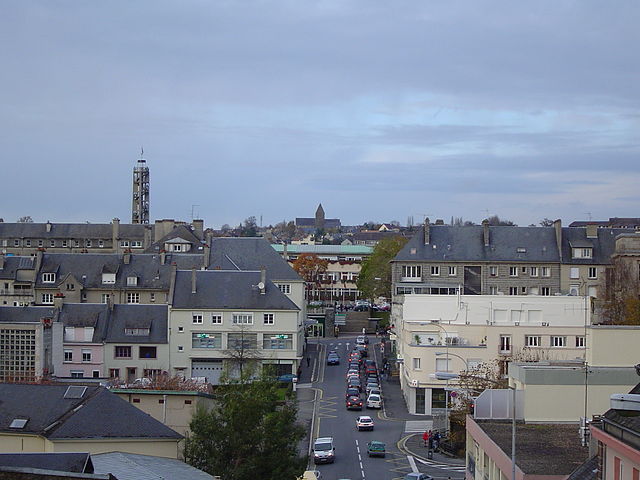 Une vue de Saint-Lô