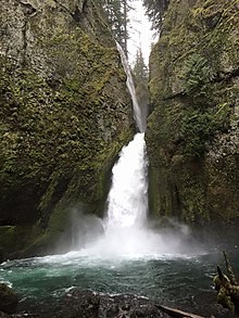 Wahclella Falls door Max Benbassat.jpg