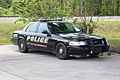 Walthourville police car black
