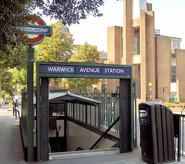 Warwick Avenue tube station