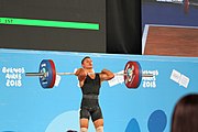 Deutsch: Gewichtheben bei den Olympischen Jugendspielen 2018; Tag 2, 10. Oktober 2018; Jungen 62 kg English: Weightlifting at the 2018 Summer Youth Olympics at 8 October 2018 – Boys' 62 kg