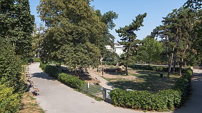 So kommt man zu der Währinger Schubertpark mit den Öffentlichen - Mehr zum Ort Hier