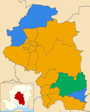 Winchester UK ward map 2023.svg