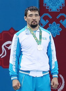 <span class="mw-page-title-main">Daulet Shabanbay</span> Kazakhstani freestyle wrestler