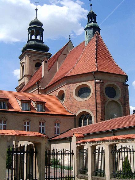 The monumental Franciscan monastery