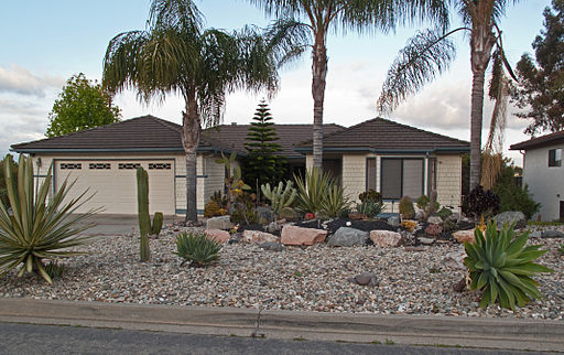 Xeriscaped house 1, Hidden Meadows