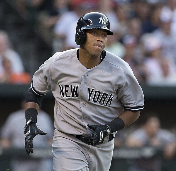 Solarte playing for the New York Yankees in 2014