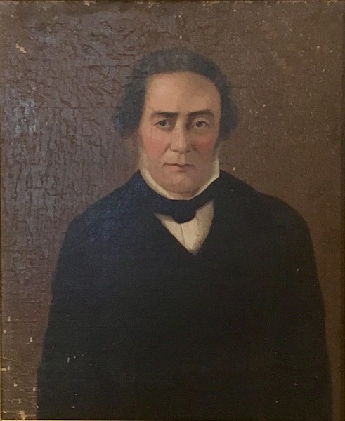 1850 portrait of Ygnacio Palomares