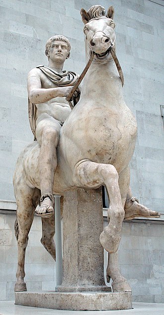 Roman youth on horseback Youth on horseback.jpg