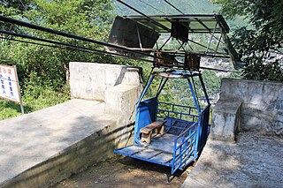 <span class="mw-page-title-main">Yushancun Cable Car</span> Tramway in Enshi, Hubei