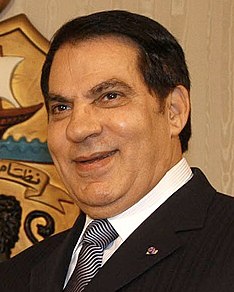 Zine El Abidine Ben Ali Tunisian politician