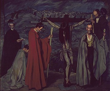 Ignacio Zuloaga 1911, Le Christ de sang (Reina Sofía)