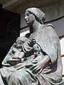 "Maternity" by Alfred Turner (1905) on plinth of Endcliffe Park statue of Queen Victoria - geograph.org.uk - 2004828.jpg