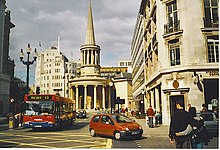All Souls Church and Broadcasting House (left) on Langham Place "The BBC Church", Langham Place - geograph.org.uk - 254494.jpg
