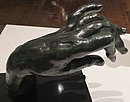 Large Hand of a Pianist 'Large Hand of a Pianist' by Auguste Rodin, Musee Rodin cast 9 of 12.JPG