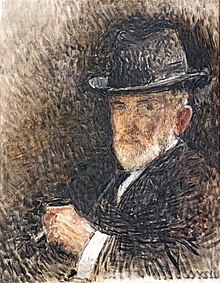 (Albi) Portrait de l'artiste au chapeau - Léon Bonnat 1916 - Musée d'Orsay.jpg