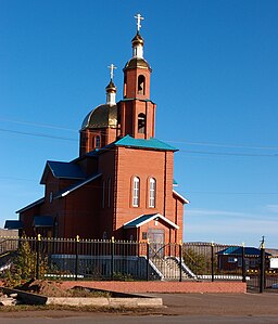 Ärkeängeln Mikaels kyrka i oktober 2012.