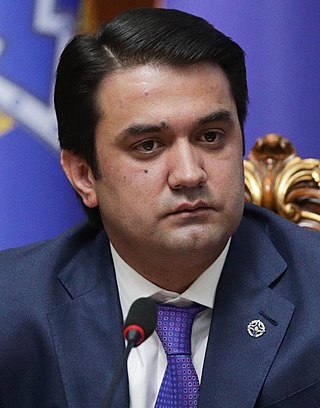 <span class="mw-page-title-main">Rustam Emomali</span> Tajik politician (born 1987)