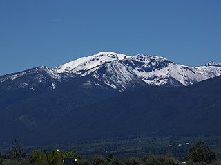 <span class="mw-page-title-main">Saint Mary Peak</span> Mountain in the state of Montana