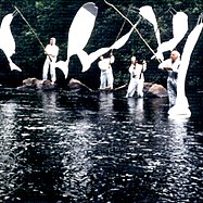 Vol de ouananiche sur la rivière aux saumons.