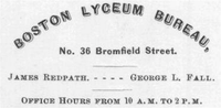 Thumbnail for Boston Lyceum Bureau