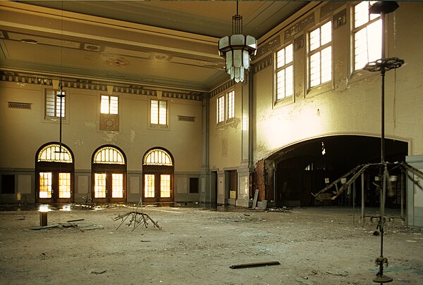 The Tulsa Union Depot remained empty for nearly twenty years before being renovated and re-purposed for public use.