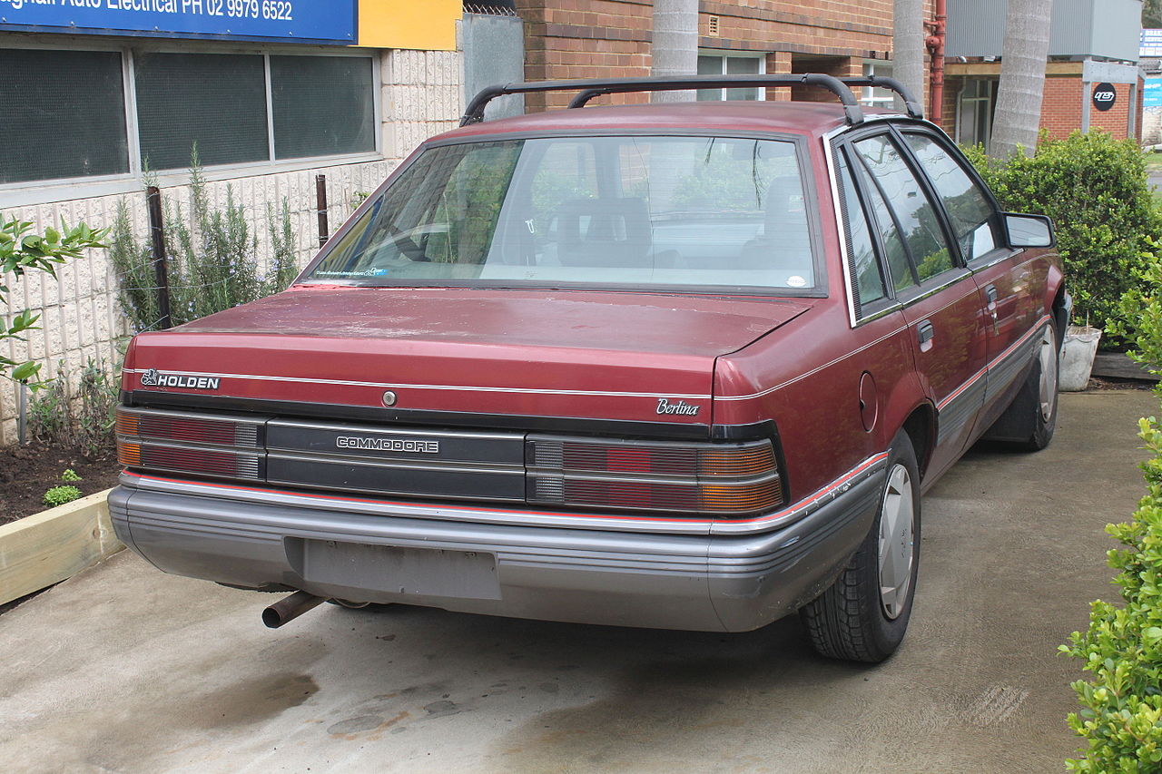 Image of 1986-1988 Holden Commodore (VL) Berlina sedan (22135034096)