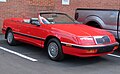 1989 Chrysler LeBaron Highline convertible, front right view