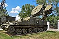 * Nomination A 1S32 radar vehicle on display in Bulgaria. --Mosbatho 21:44, 13 July 2022 (UTC) * Promotion  Support Good quality.Very sharp and many details --Hillopo2018 05:55, 15 July 2022 (UTC)